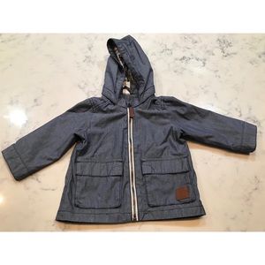 H&M baby boy’s denim jacket 6-9 mos - LIKE NEW